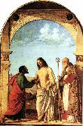 CIMA da Conegliano The Incredulity of St. Thomas with St. Magno Vescovo fg USA oil painting artist
